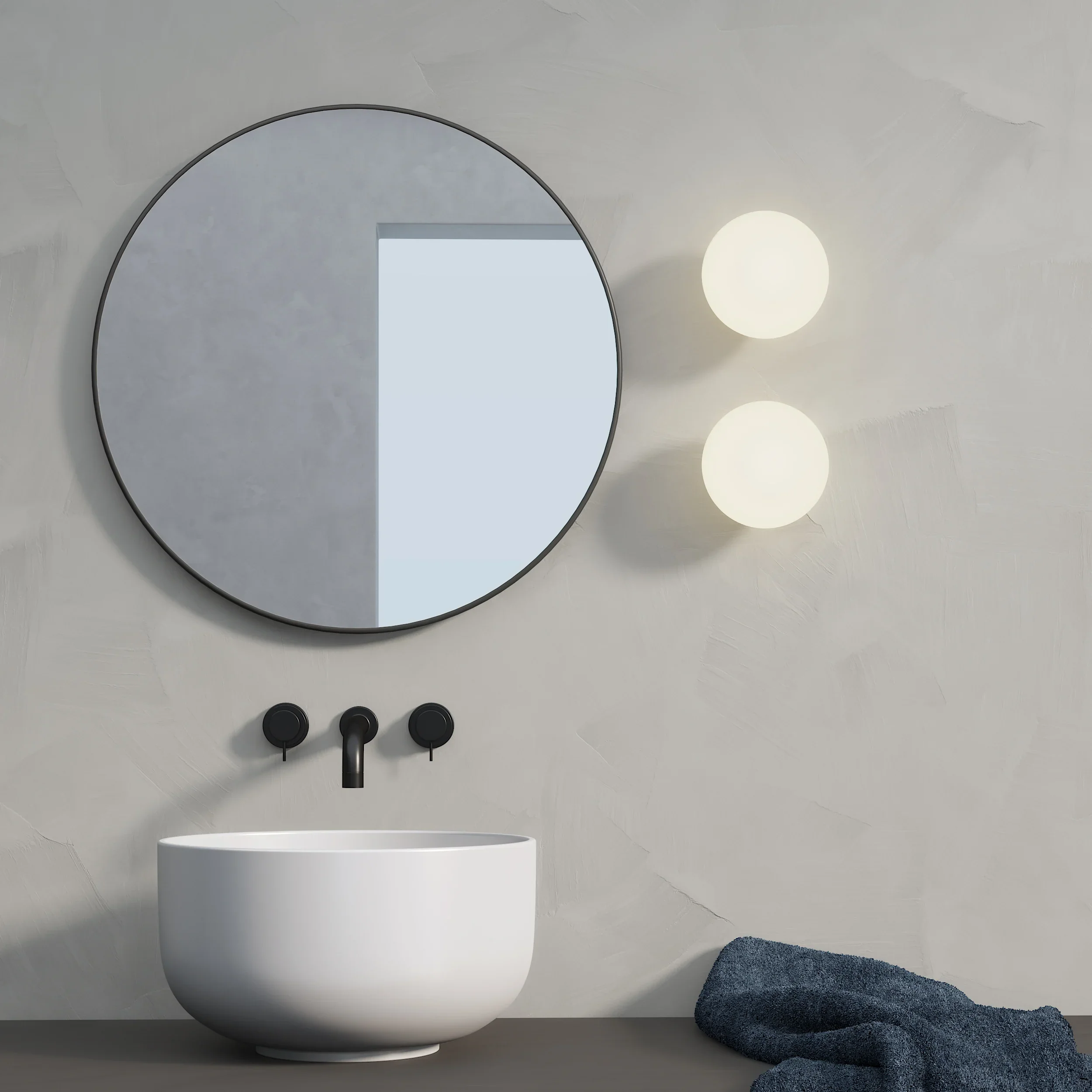 Zeppo Wall Light- Matt Black/ Polished Chrome/ Brushed Brass Finish - Image 9