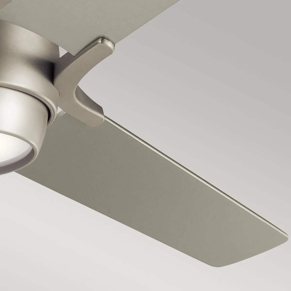 Zeus - 60in / 152cm Fan - Brushed Nickel and White - Image 5