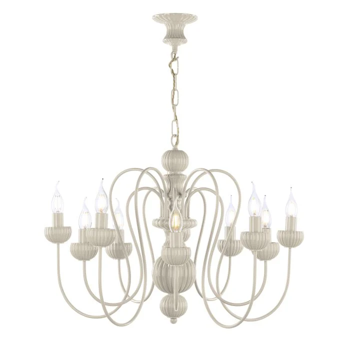 Zhivago 10 Light Armed Pendant  Fitting Only - Various Finishes - Image 10