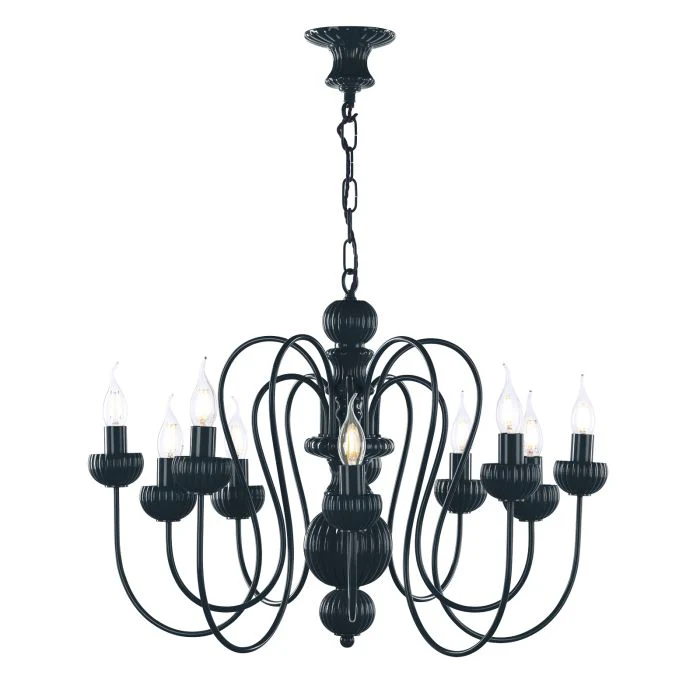 Zhivago 10 Light Armed Pendant  Fitting Only - Various Finishes - Image 14