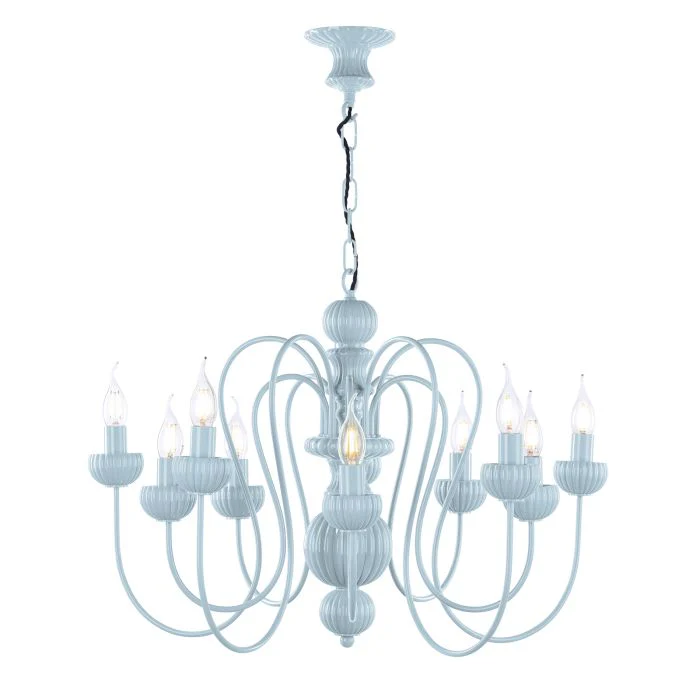 Zhivago 10 Light Armed Pendant  Fitting Only - Various Finishes - Image 21