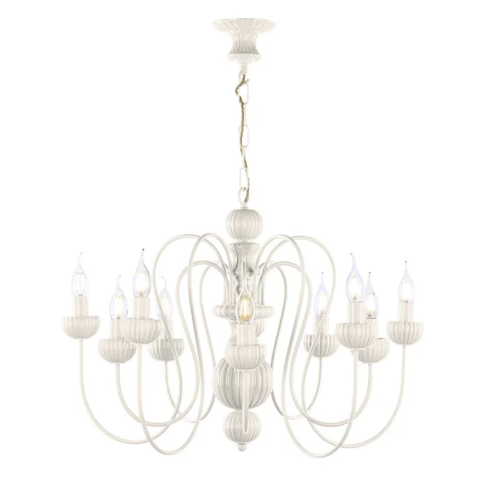 Zhivago 10 Light Armed Pendant  Fitting Only - Various Finishes - Image 23