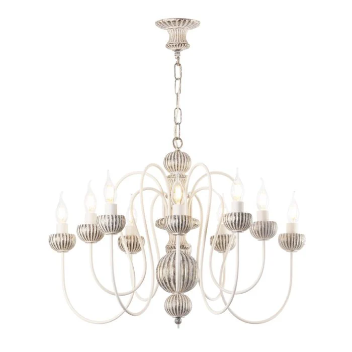 Zhivago 10 Light Armed Pendant  Fitting Only - Various Finishes - Image 3
