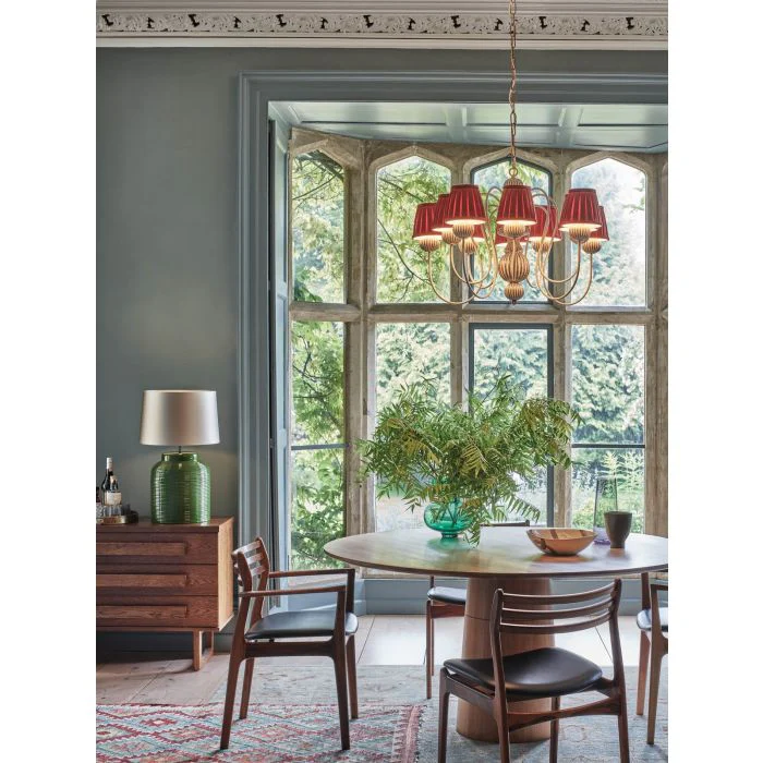 Zhivago 10 Light Armed Pendant  Fitting Only - Various Finishes - Image 6