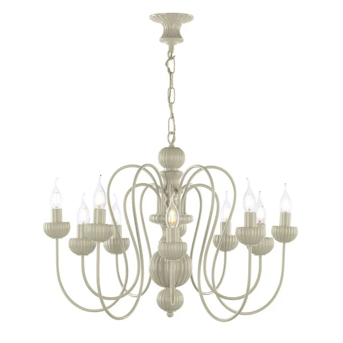 Zhivago 10 Light Armed Pendant  Fitting Only - Various Finishes - Image 7