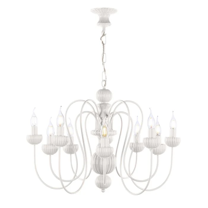 Zhivago 10 Light Armed Pendant  Fitting Only - Various Finishes - Image 8