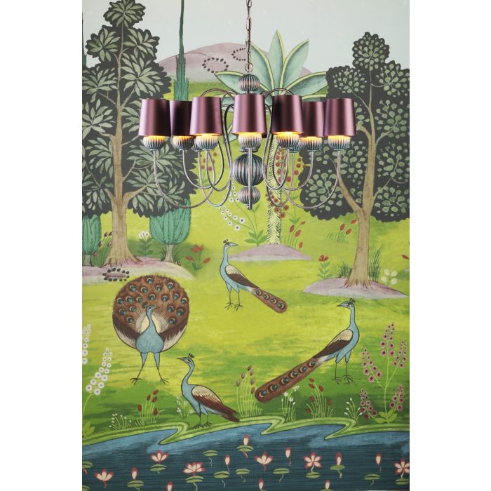 Zhivago 10 Light Armed Pendant  Fitting Only - Various Finishes - Image 9