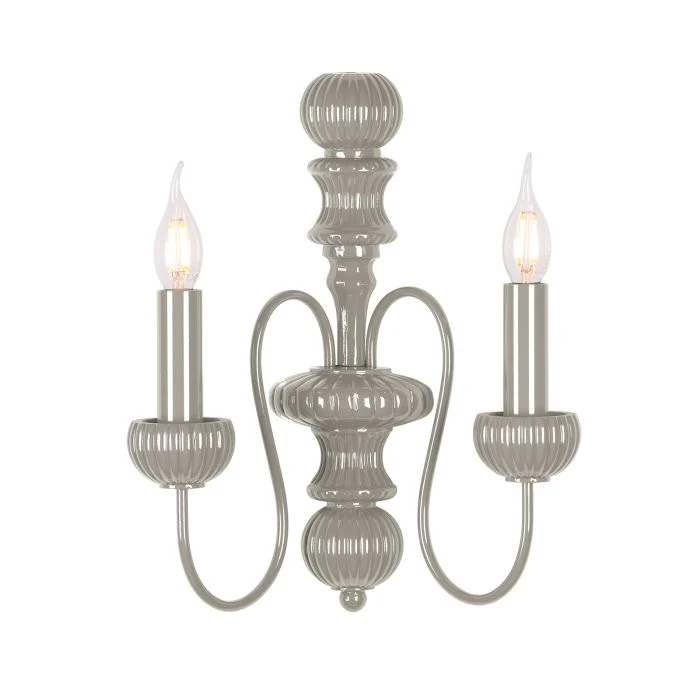 Zhivago 2 Light Wall Light Bespoke Bracket Only - Image 14