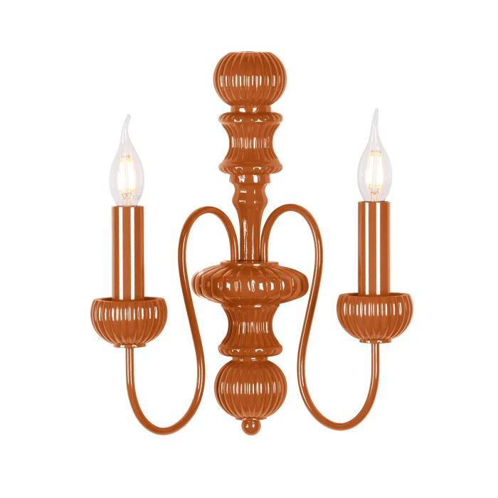 Zhivago 2 Light Wall Light Bespoke Bracket Only - Image 7