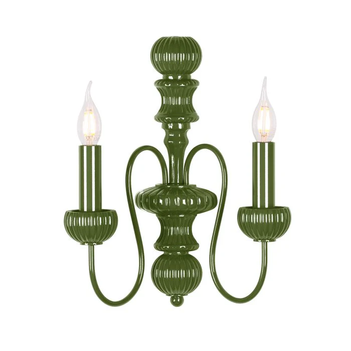 Zhivago 2 Light Wall Light Bespoke Bracket Only - Image 8