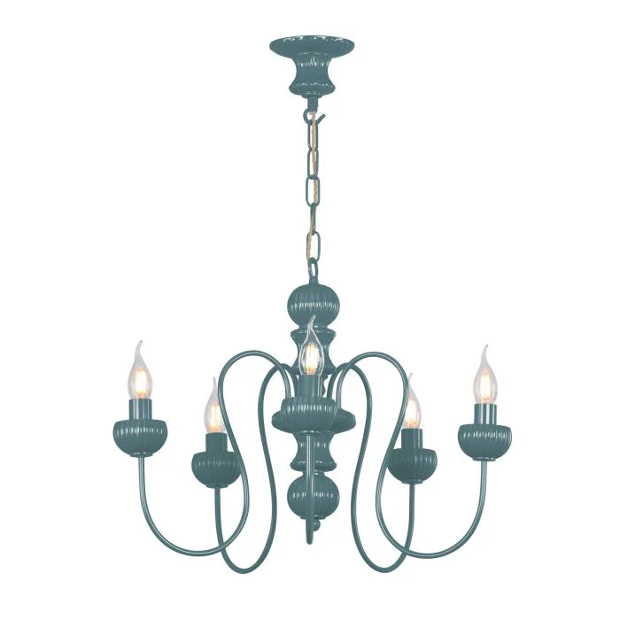 Zhivago 5 Light Armed Pendant Bespoke Fitting Only- Various Colours - Image 15