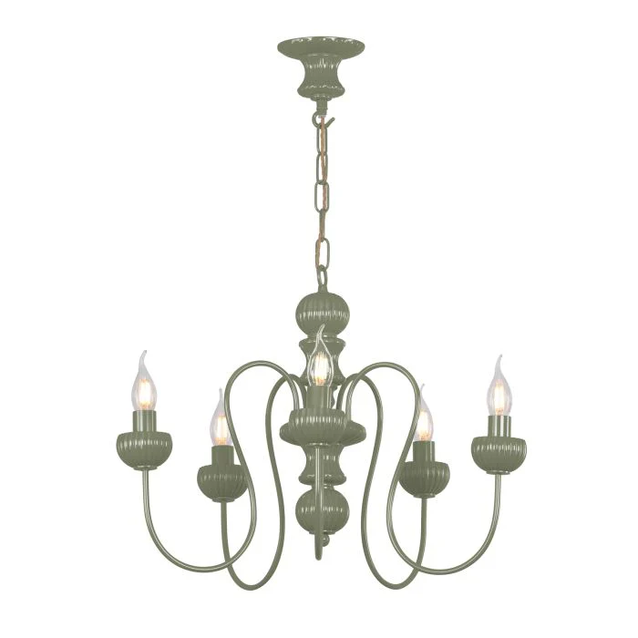 Zhivago 5 Light Armed Pendant Bespoke Fitting Only- Various Colours - Image 16