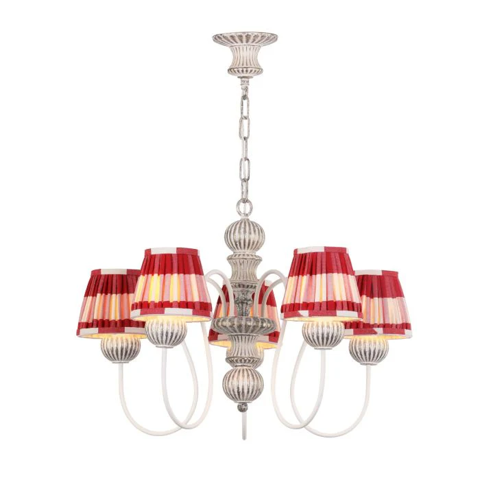 Zhivago 5 Light Armed Pendant Bespoke Fitting Only- Various Colours - Image 24