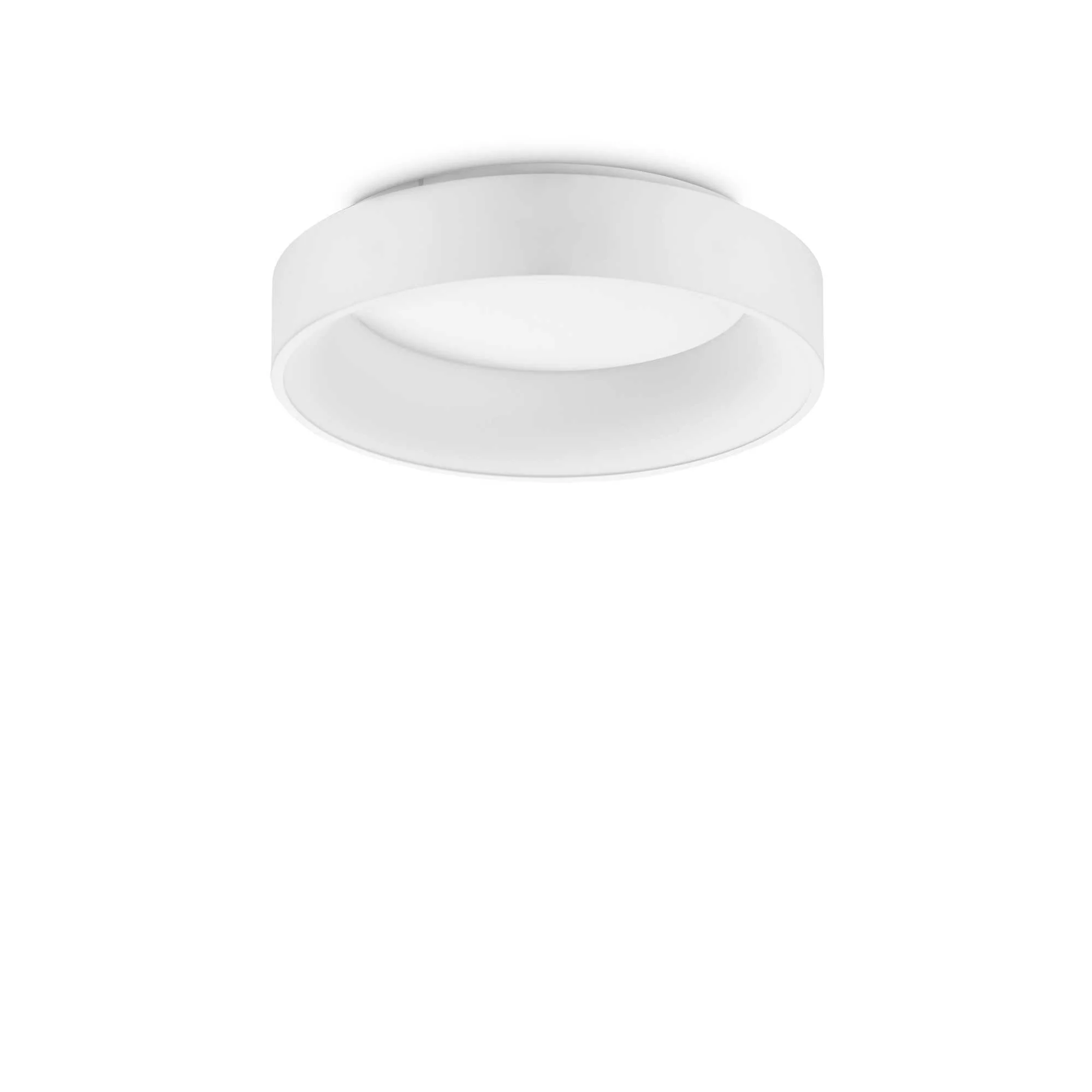 Ziggy Flush LED Ceiling Light - White/Black Finish - Image 3