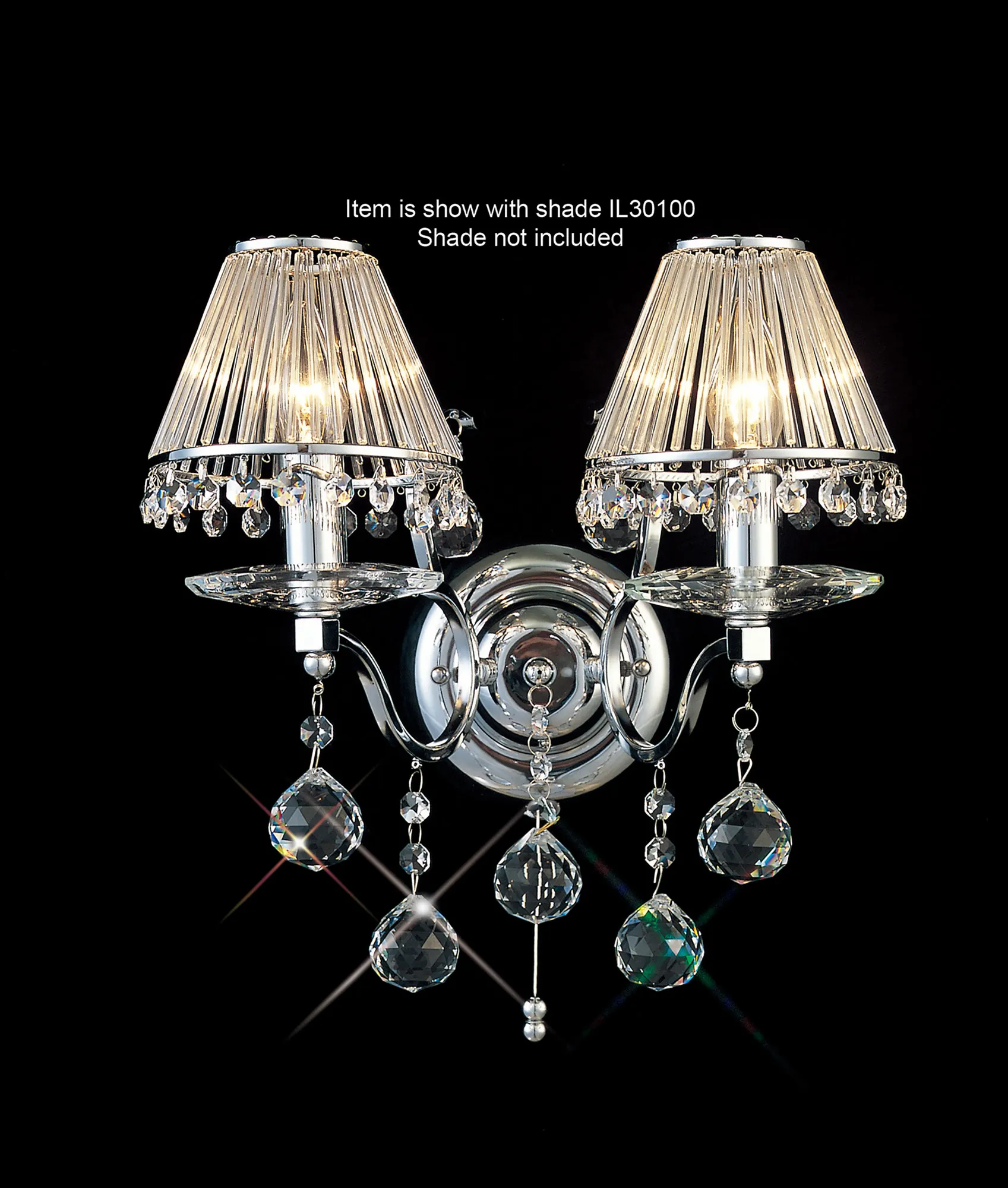 Zinta 1/2Lt Wall Lamp E14 Switched- Various Finishes - Image 19