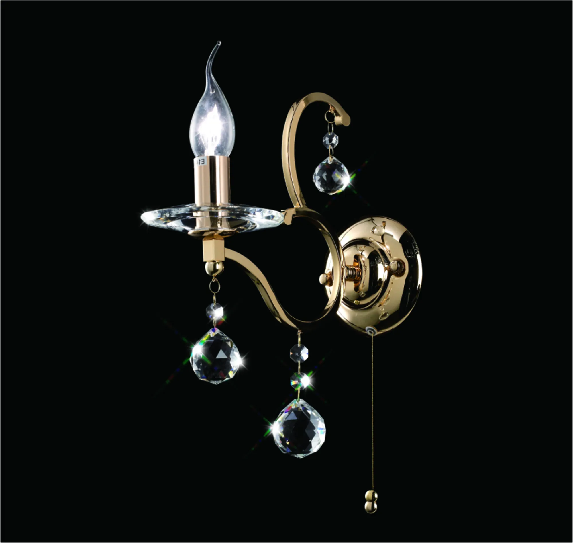 Zinta 1/2Lt Wall Lamp E14 Switched- Various Finishes - Image 21