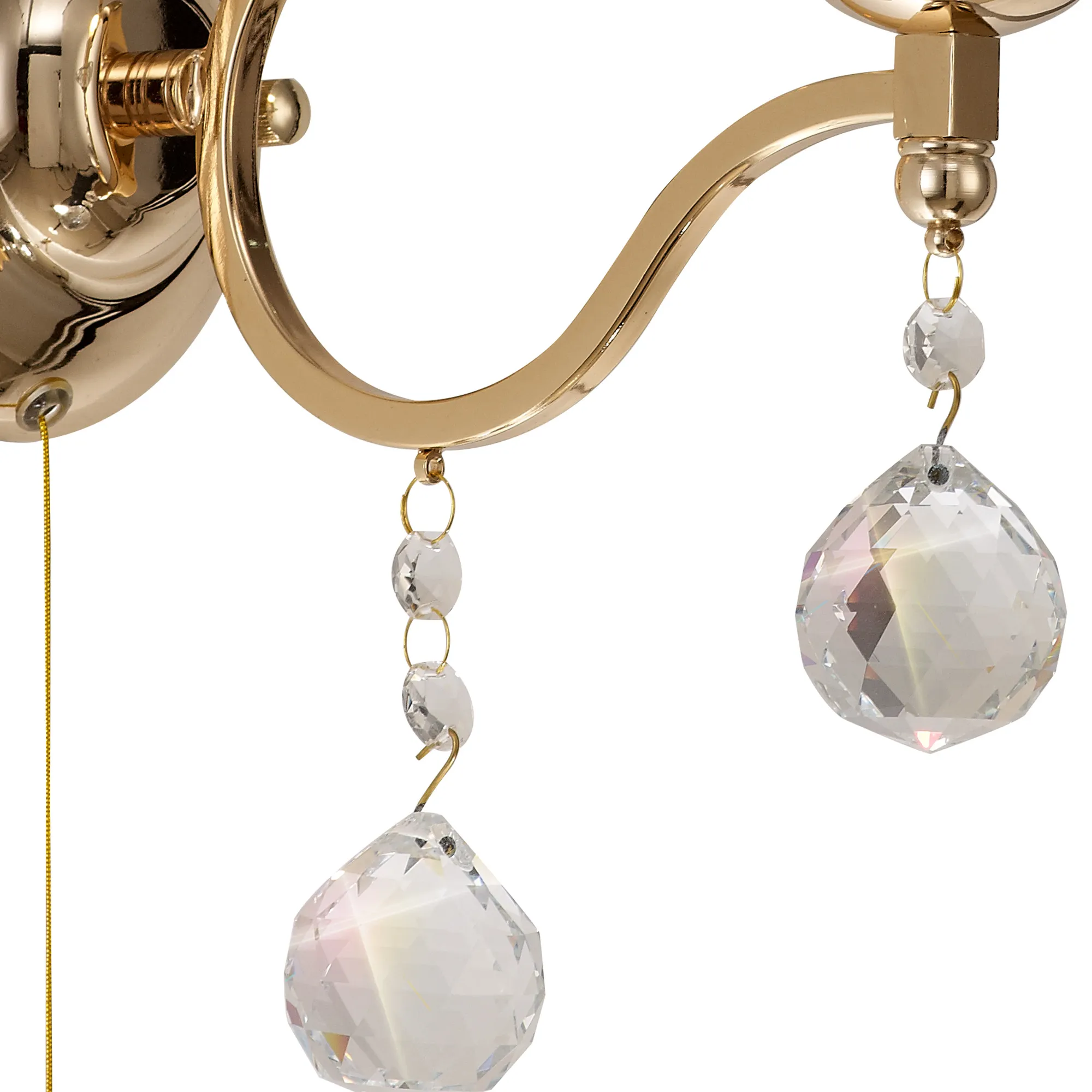 Zinta 1/2Lt Wall Lamp E14 Switched- Various Finishes - Image 23