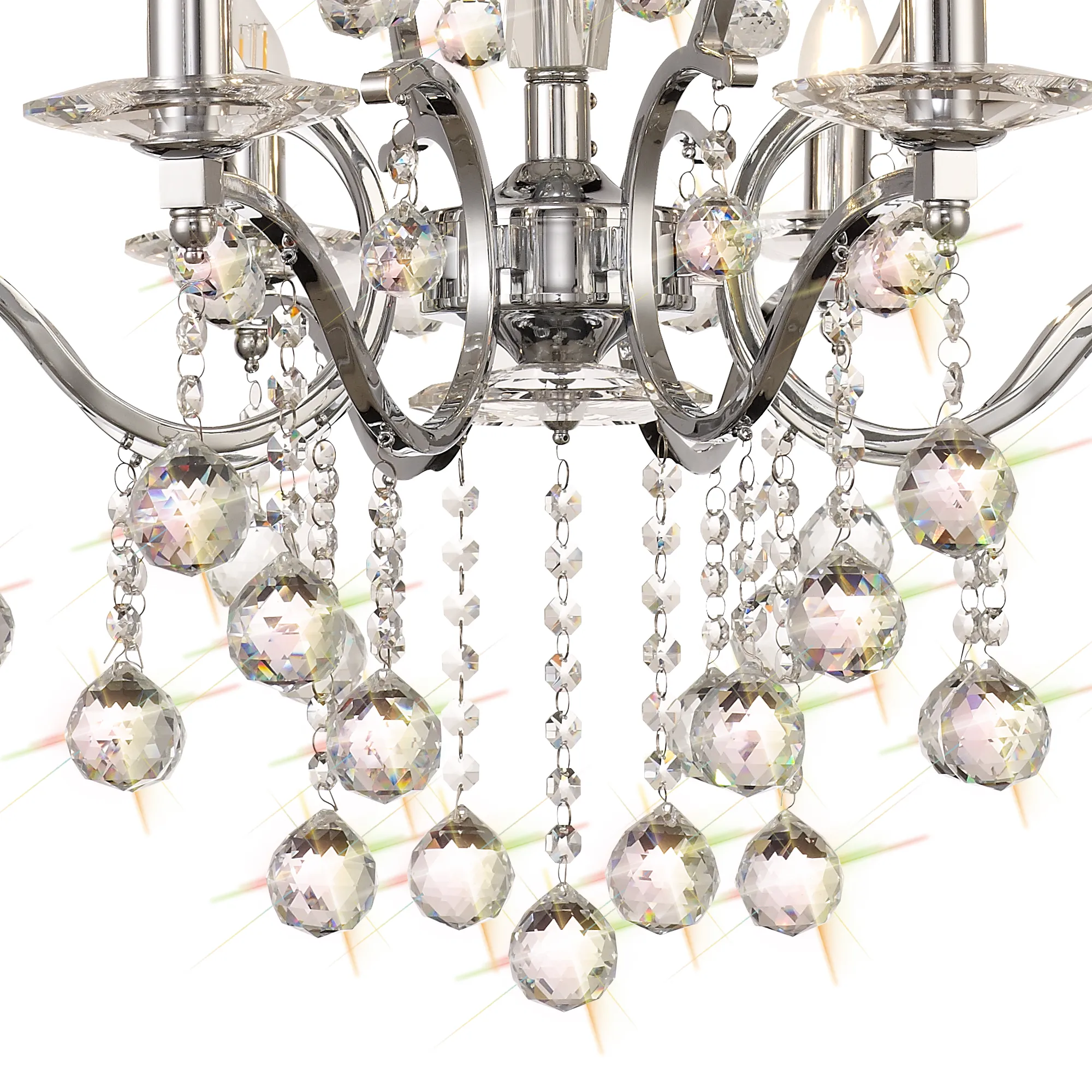 Zinta 12/22Lt, 2/3 Tier Crystal Chandelier - Various Finishes - Image 16