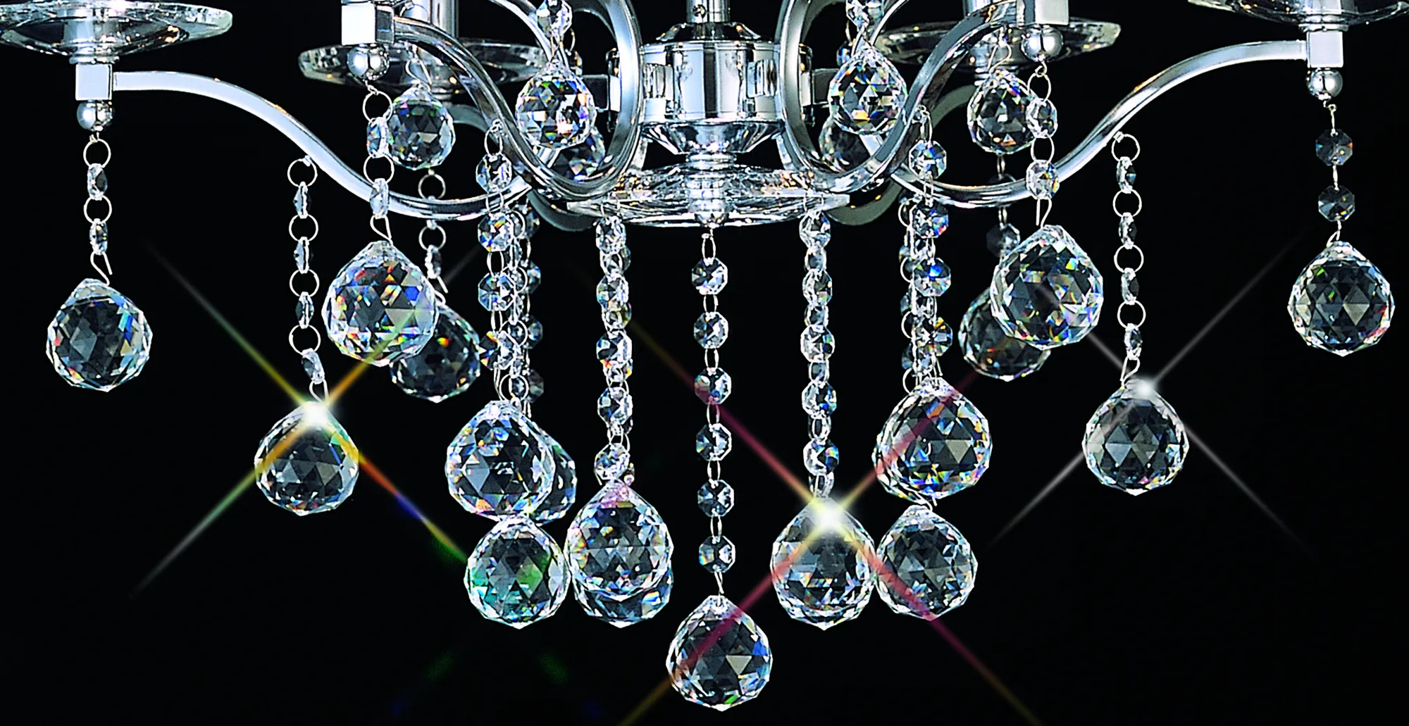 Zinta 4/6 Light Pendant - Various Finishes - Image 18