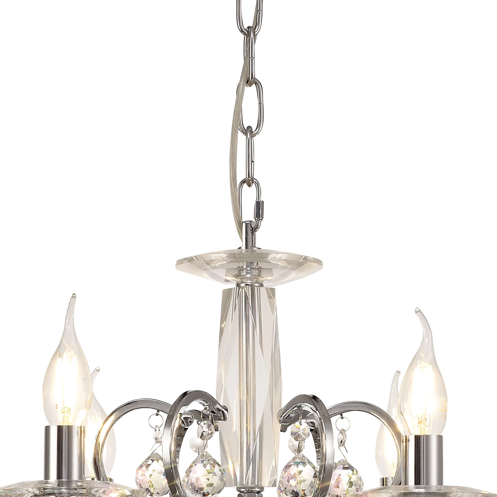 Zinta 4/6 Light Pendant - Various Finishes - Image 19