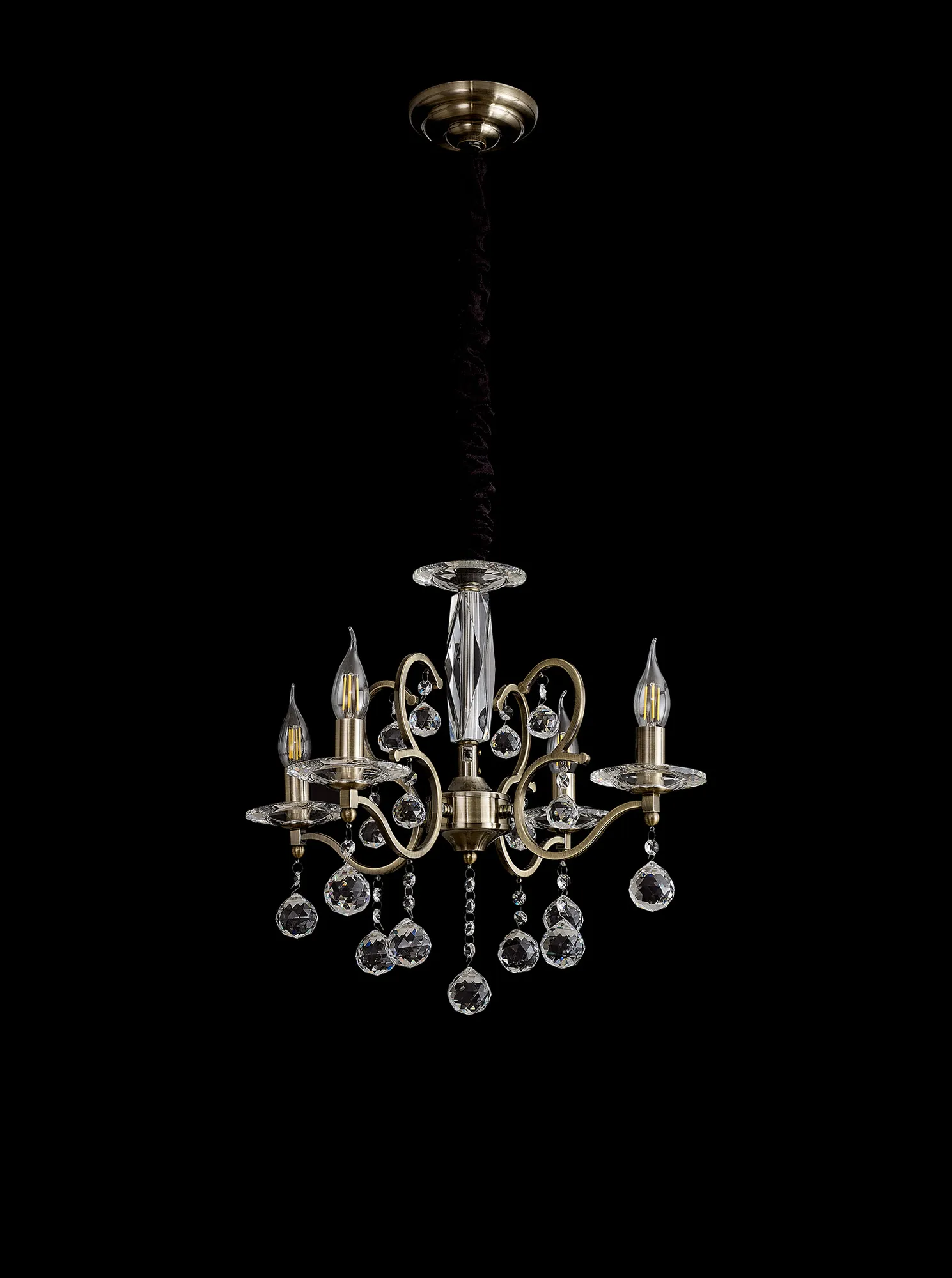 Zinta 4/6 Light Pendant - Various Finishes - Image 23