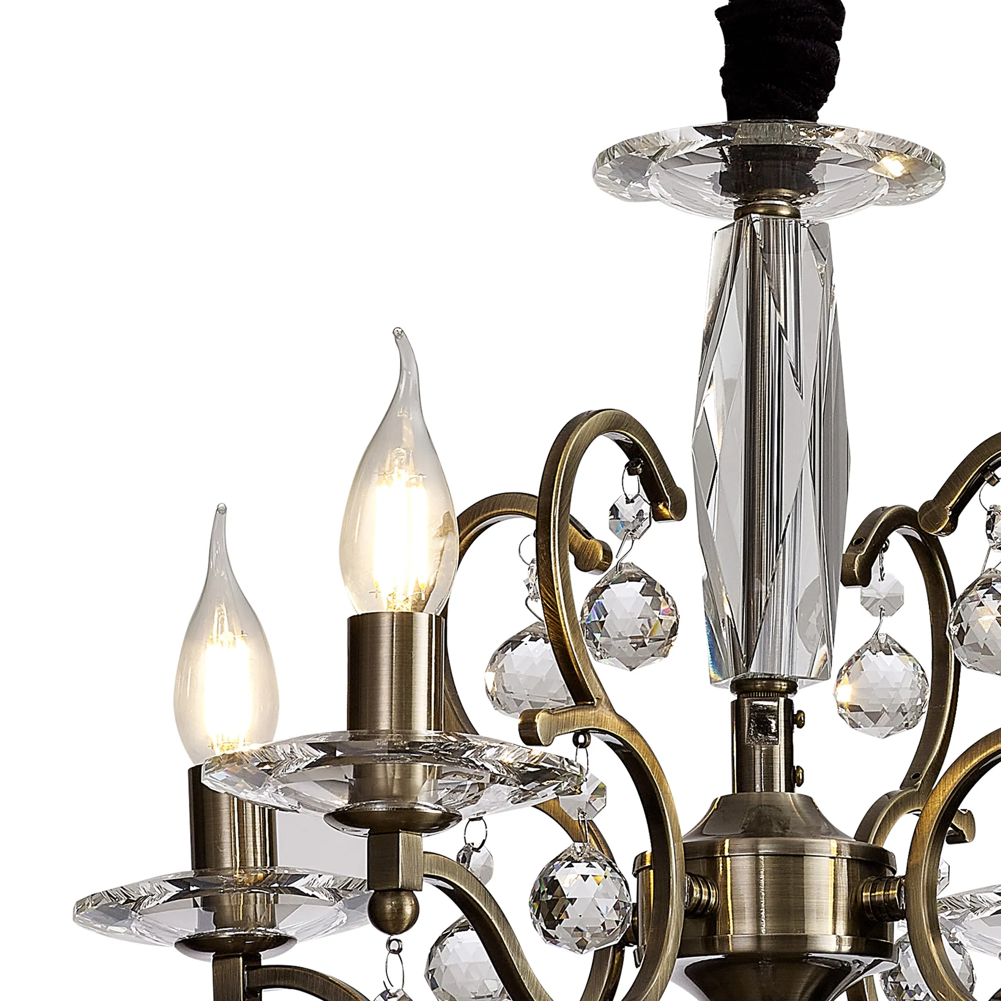 Zinta 4/6 Light Pendant - Various Finishes - Image 24