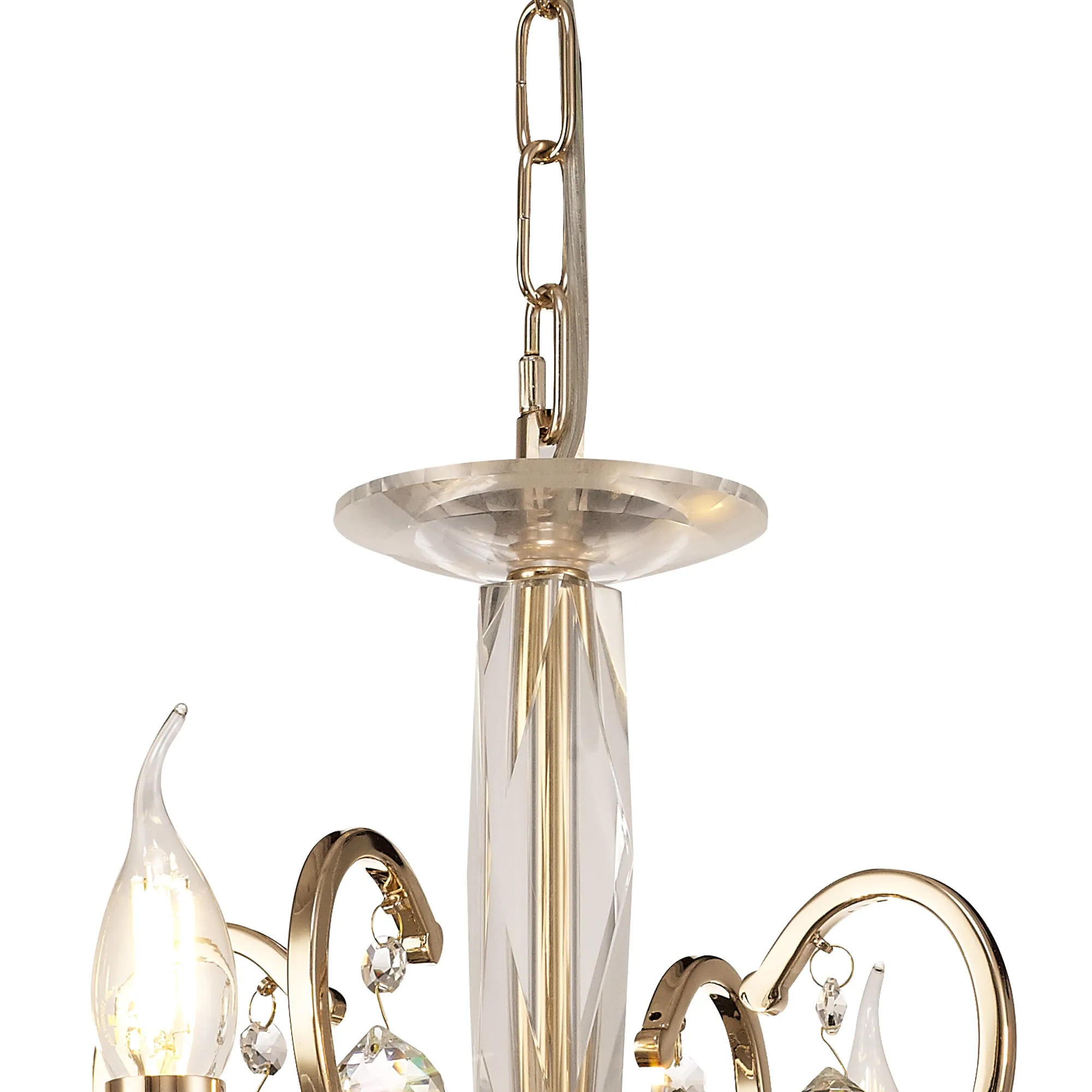 Zinta 4/6 Light Pendant - Various Finishes - Image 29