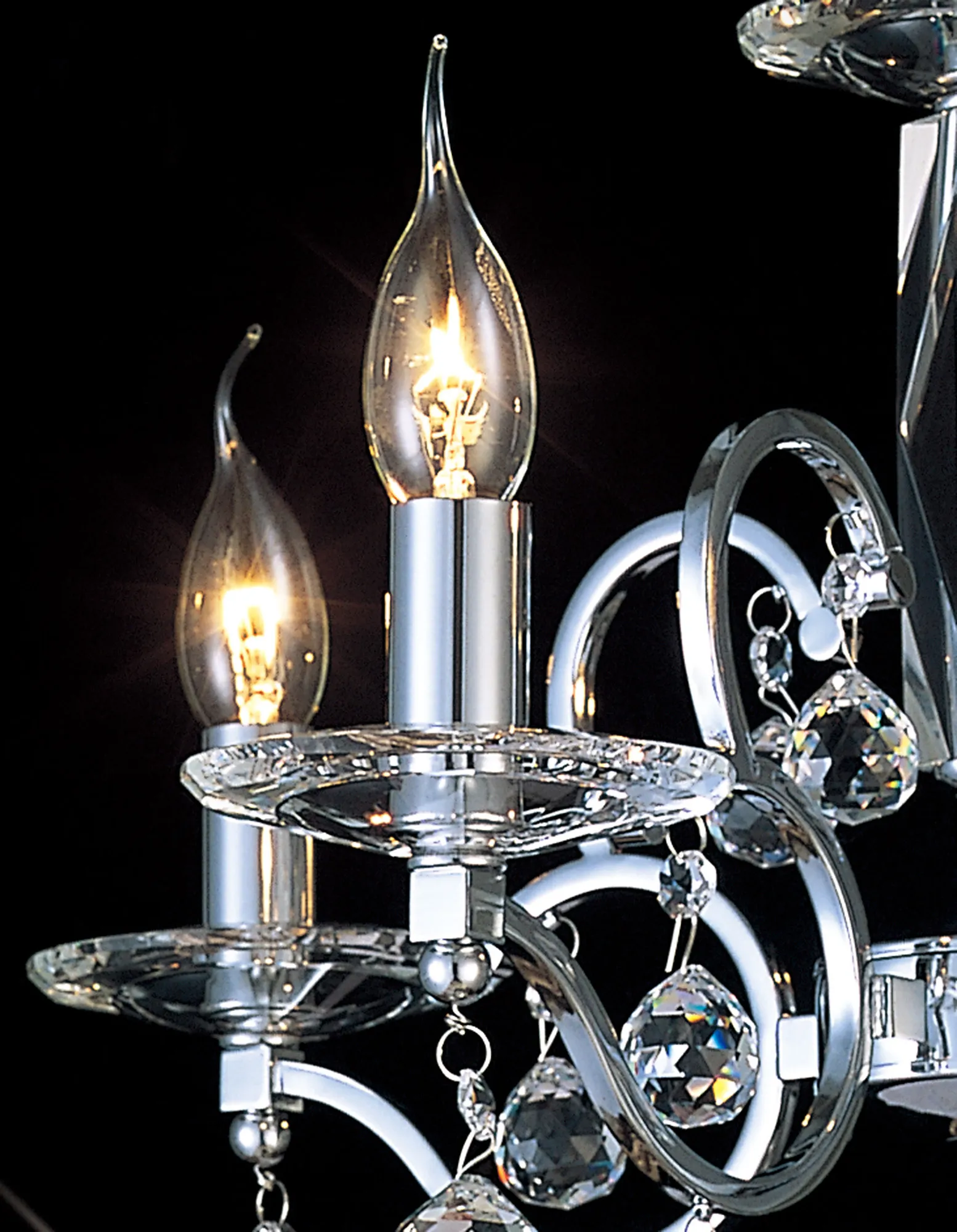 Zinta 4/6 Light Pendant - Various Finishes - Image 32