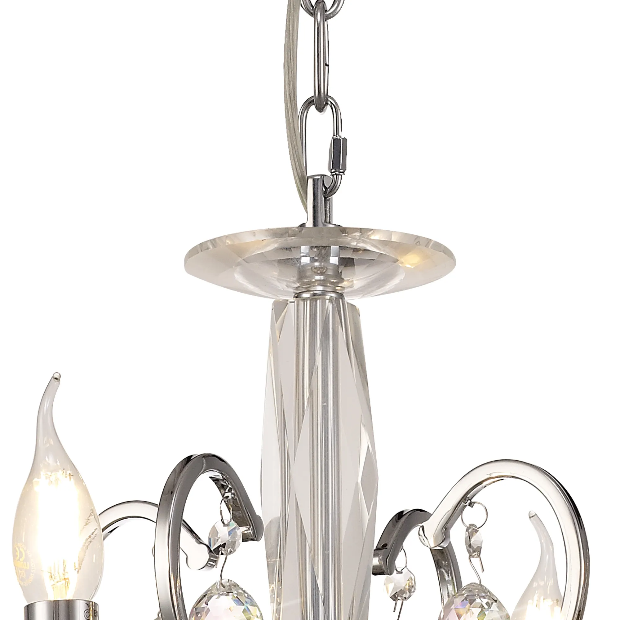 Zinta 4/6 Light Pendant - Various Finishes - Image 34