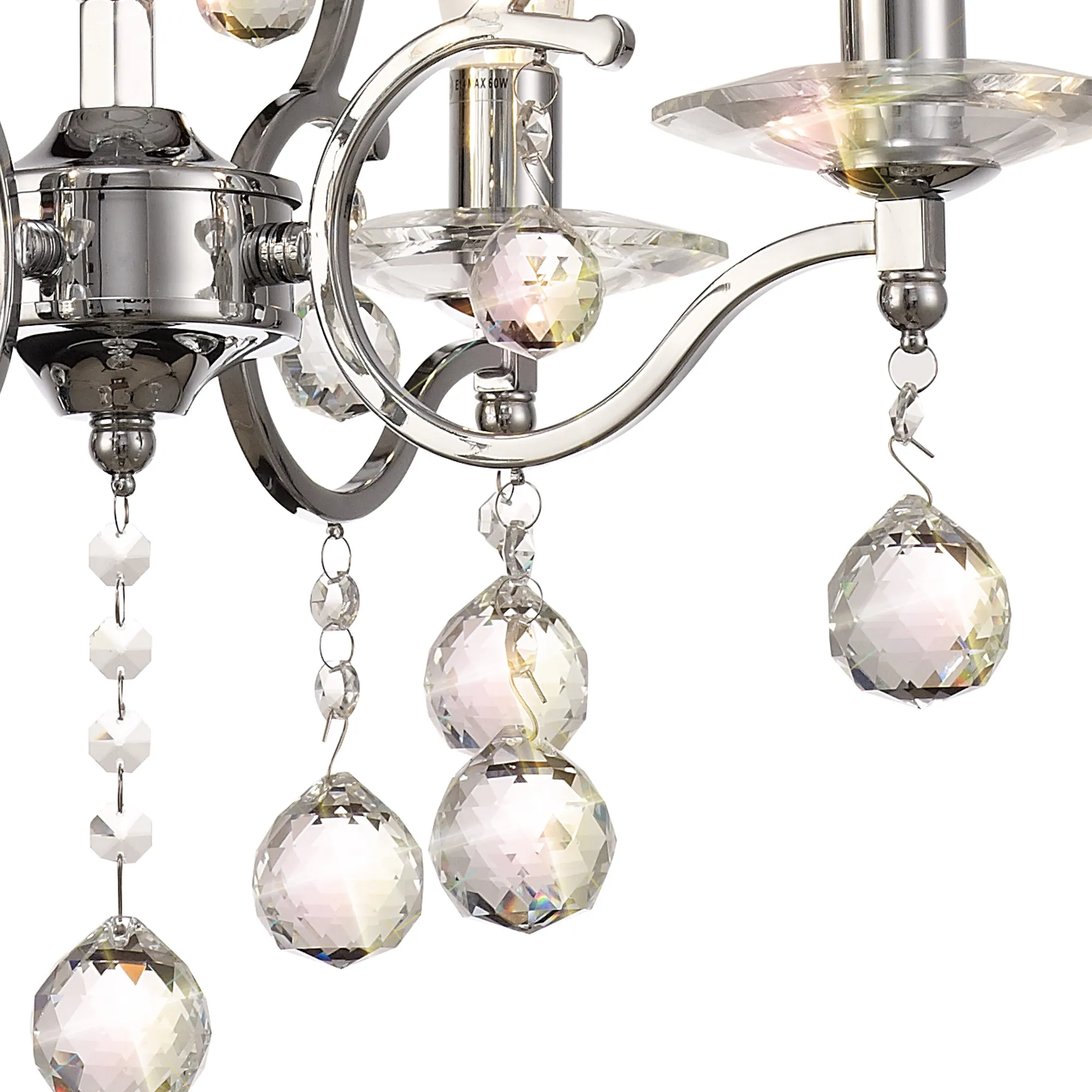 Zinta 4/6 Light Pendant - Various Finishes - Image 36