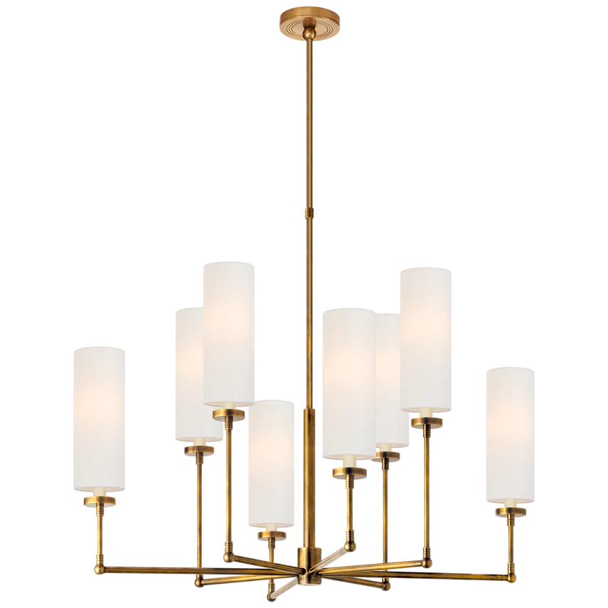 Ziyi Large Chandelier- Bronze/ Nickel/ Brass Finishes - Image 5