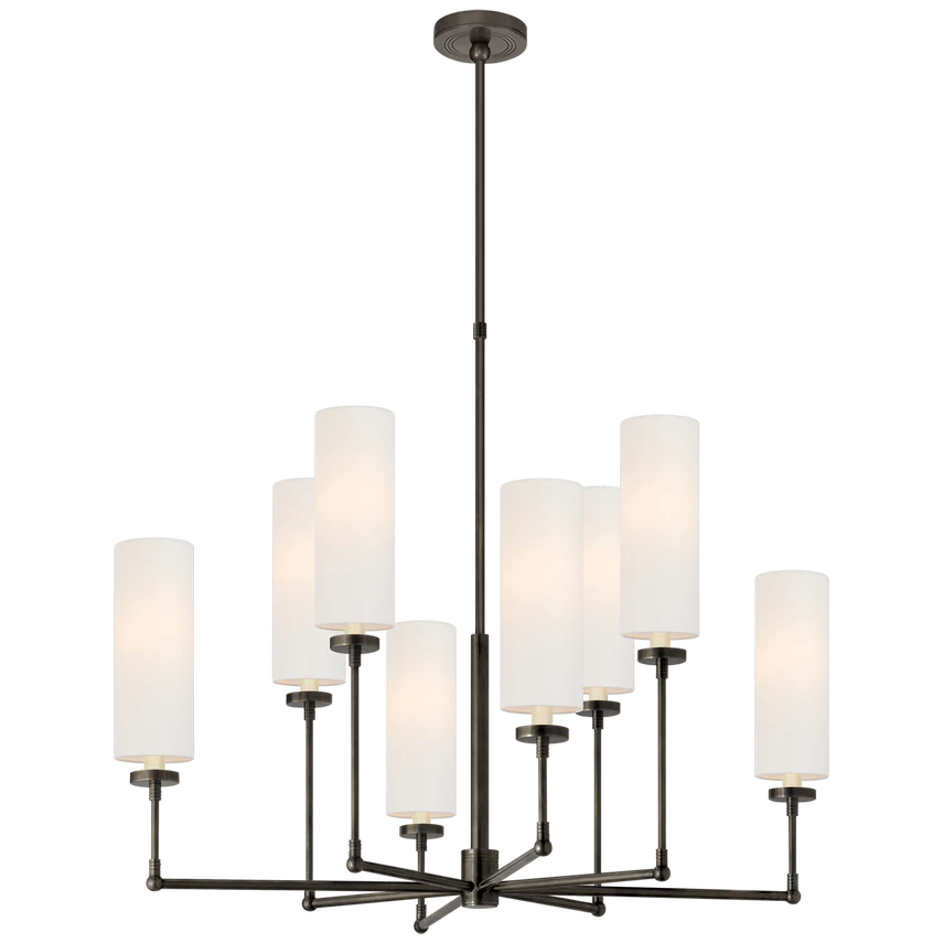 Ziyi Large Chandelier- Bronze/ Nickel/ Brass Finishes - Image 3