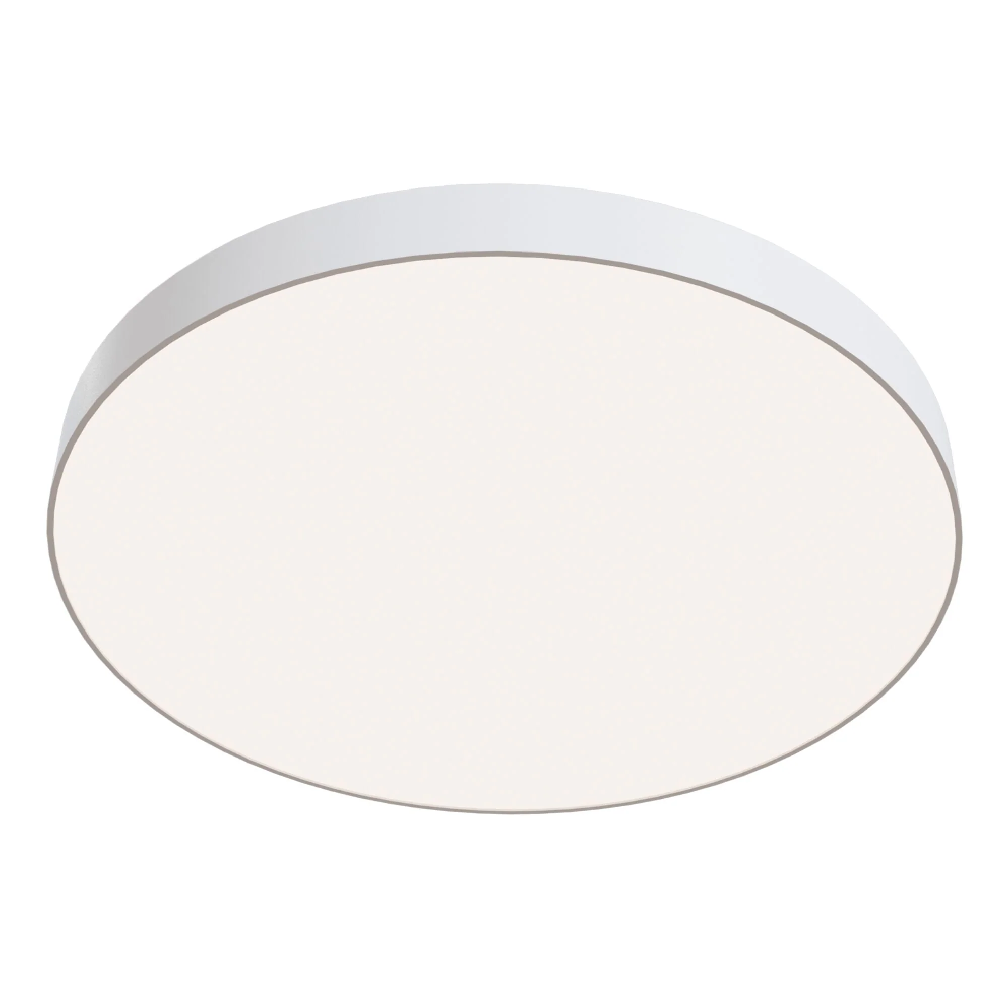 Zon LED Flush Ceiling Light - White/Black Finish - Image 13