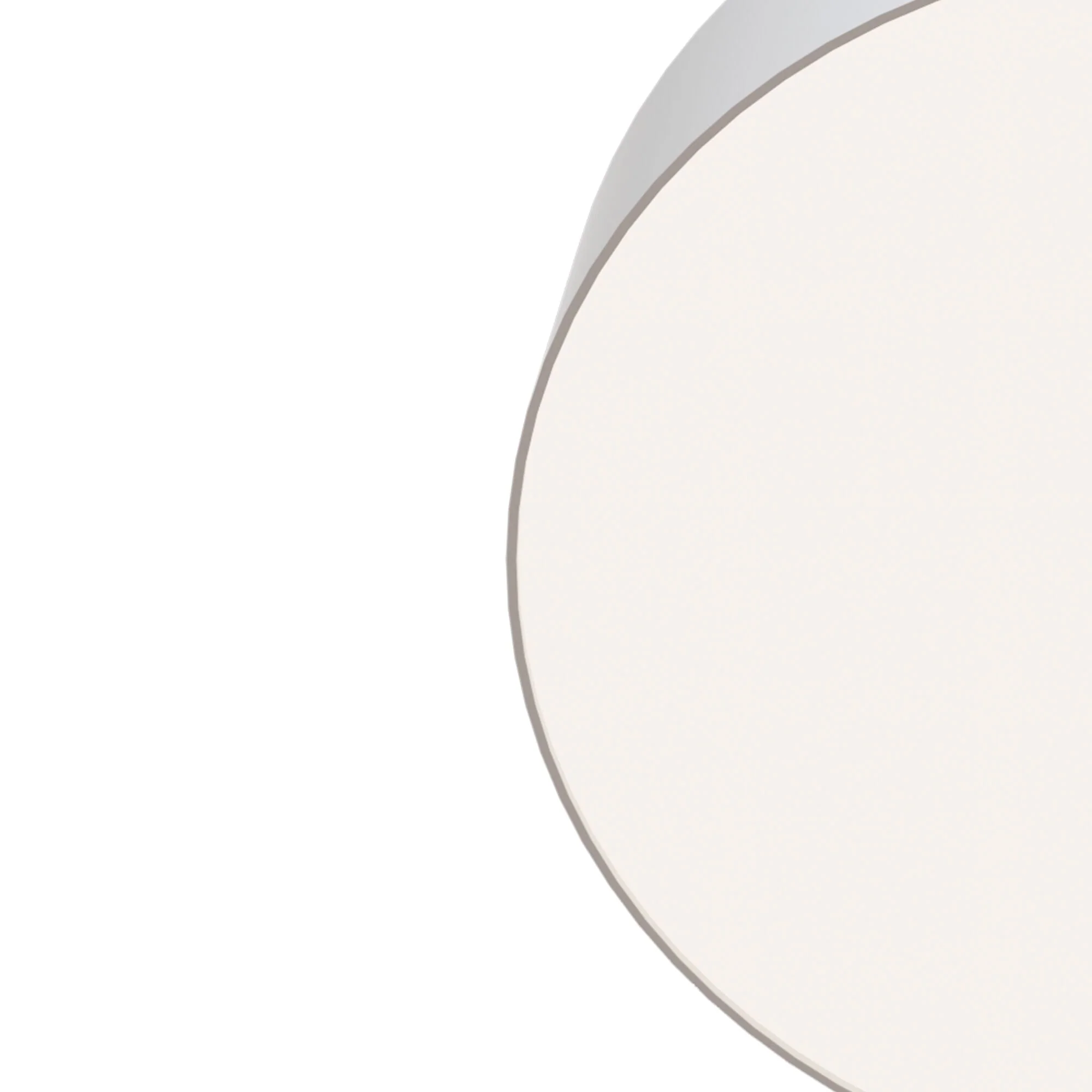 Zon LED Flush Ceiling Light - White/Black Finish - Image 14