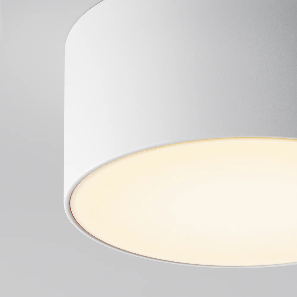 Zon Outdoor Flush Light IP65- Black/ White Finishes - Image 5