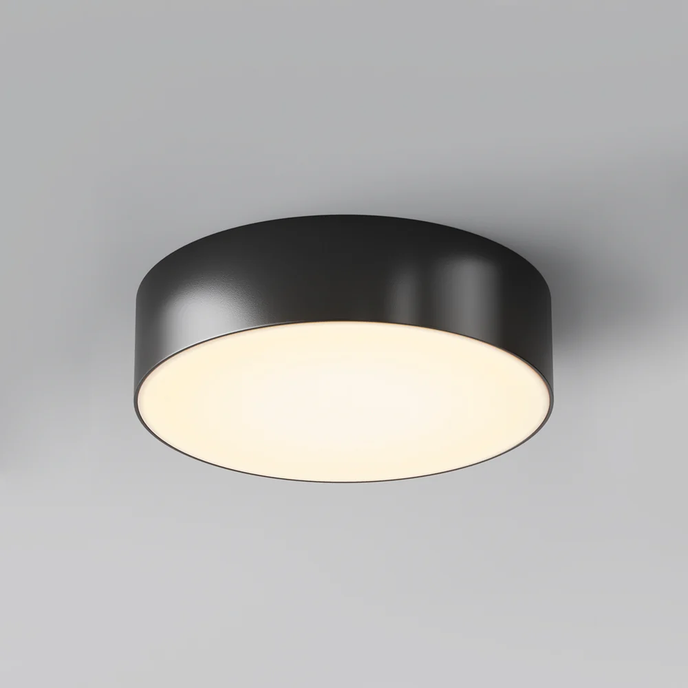 Zon Outdoor Flush Light IP65- Black/ White Finishes - Image 9