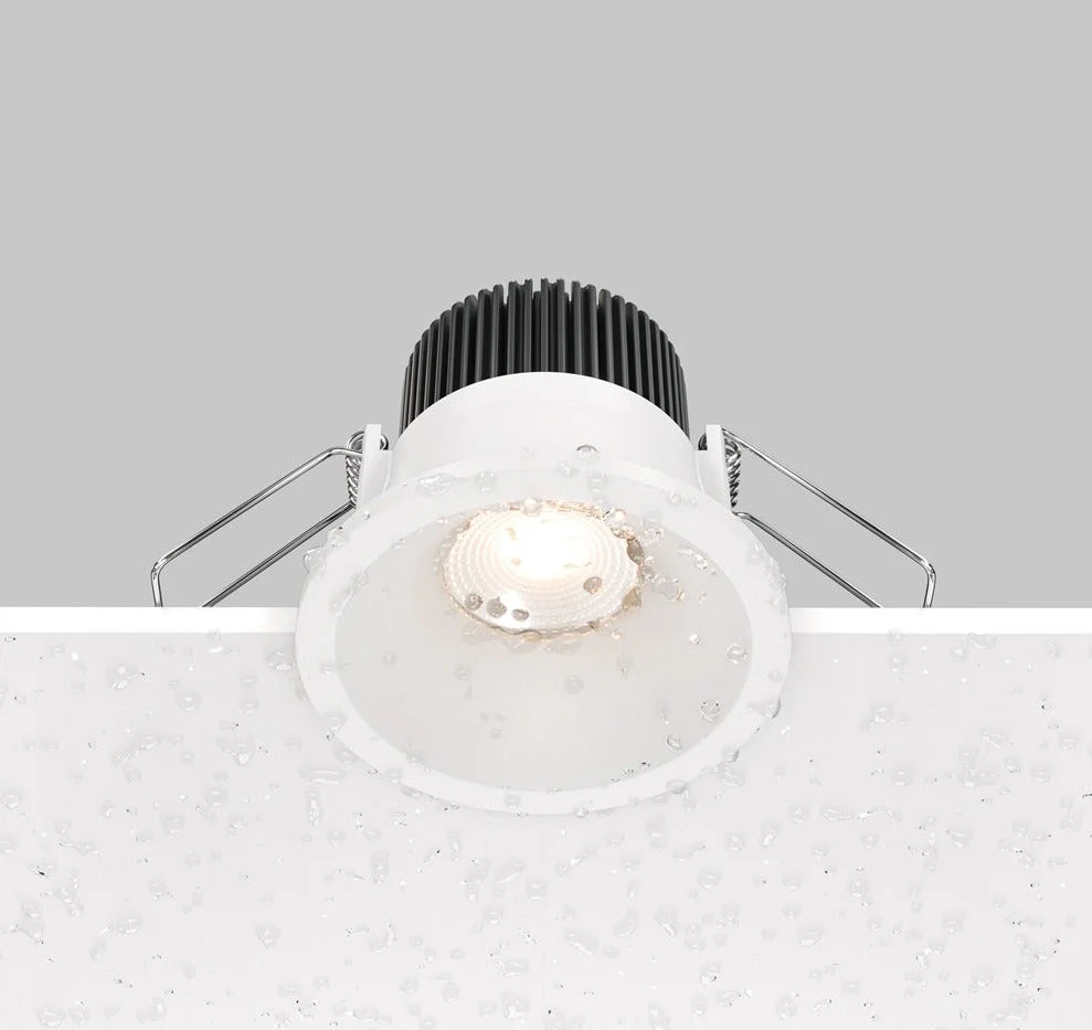 Zoom Downlight Recessed Ceiling Light - White/Black Finish - Image 3