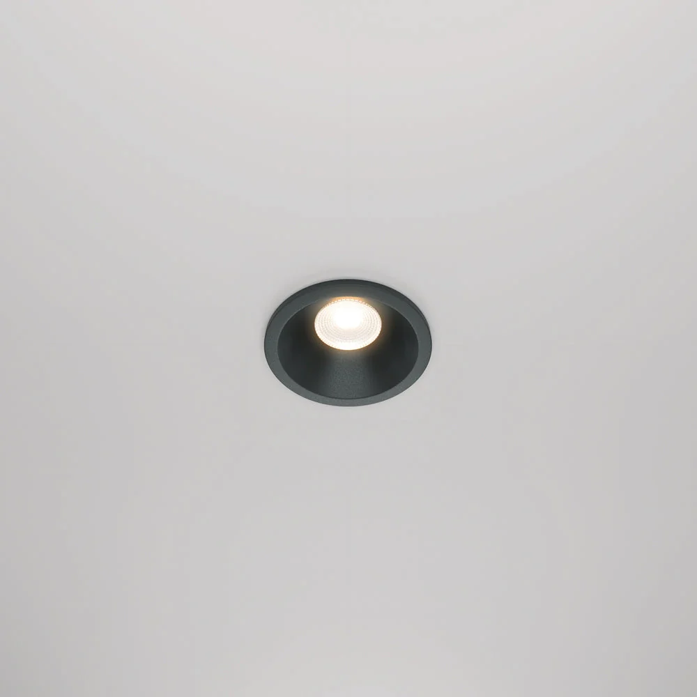 Zoom Downlight Recessed Ceiling Light - White/Black Finish - Image 9