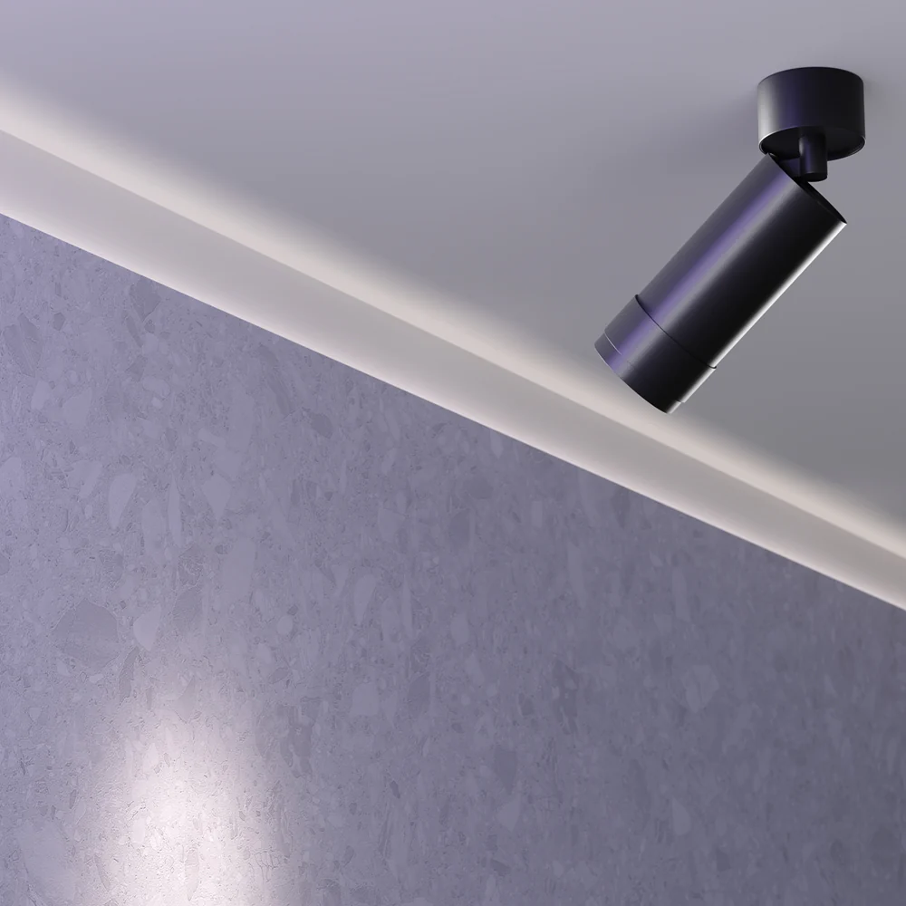 Zoom Focus Ceiling Light- Black & White Finishes - Image 17