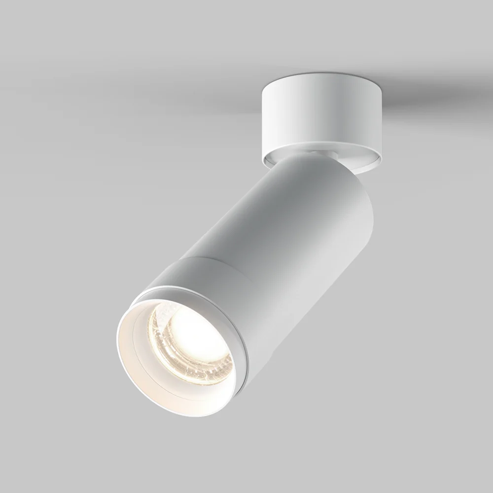 Zoom Focus Ceiling Light- Black & White Finishes - Image 4