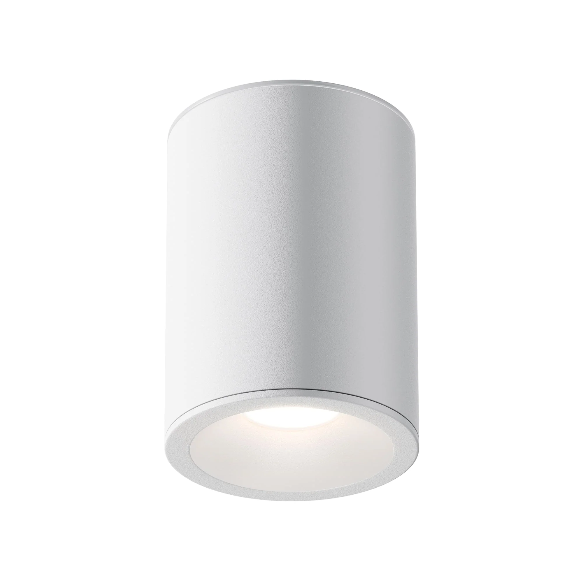 Zoom Round Flush Spotlight IP65 - White/Black