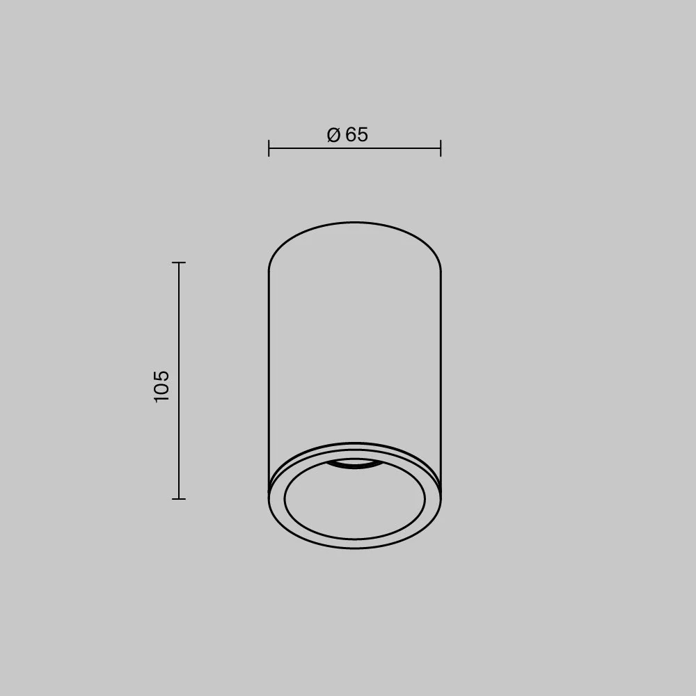 Zoom Round Flush Spotlight IP65 - White/Black - Image 9