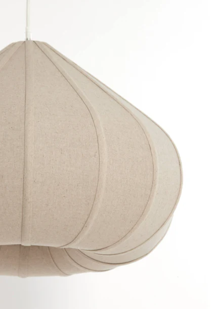 ZUBEDA Hanging Lamp - Linen Natural - Image 4